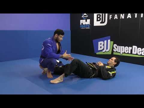 De La Riva Single Leg Sweep To Knee Bar Or Over Under Pass by Matheus Diniz