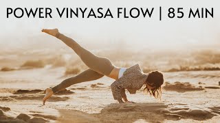 85-Min Power Vinyasa Flow with Brittany Griffiths
