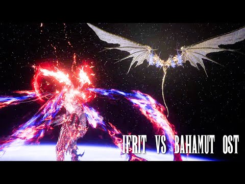 Final Fantasy XVI Ascension OST (Ifrit Risen vs Bahamut Theme)
