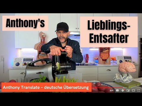 Anthonys Lieblingsentsafter sind die Omega Juicer – Anthony William – deutsche Übersetzung