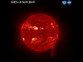GOES-18 Captures a Coronal Mass Ejection from the Sun