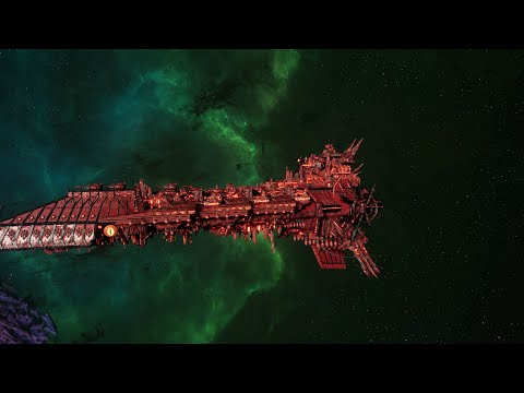 Skalgrim Mod 2021: Erebus - Word Bearers vs Adeptus Mechanicus - Battlefleet Gothic Armada 2