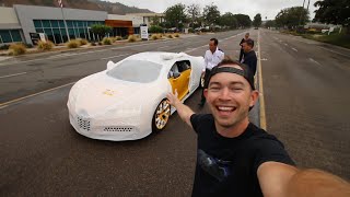 Unwrapping a NEW Bugatti Chiron