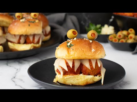 Little Monster Meatball Sliders Recipe