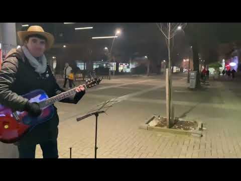 Bair Sabac Night Walking Tour - Šabac (Шабац) Serbia 4K 60 FPS