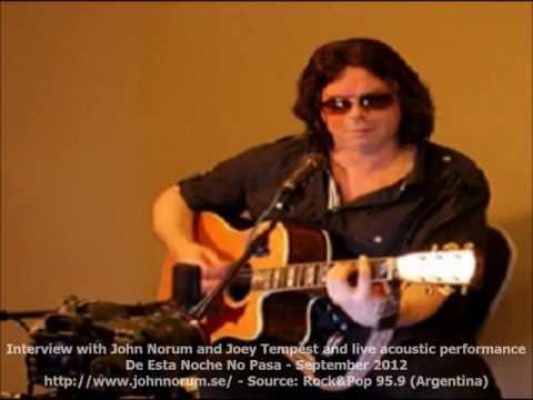 Interview with John Norum and Joey Tempest plus live acoustic performance - September 2012