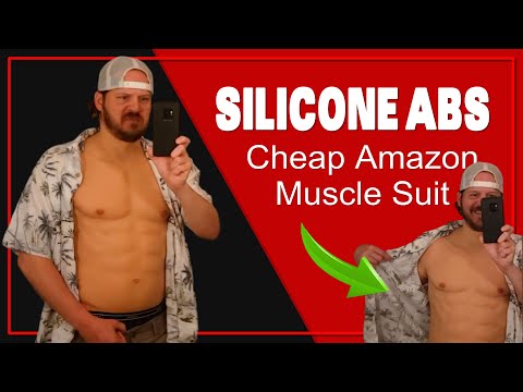 Silicone Abs Suit From Amazon - WAY EASIER THAN WORKING OUT! - Cheap Silicone Muscle Suit