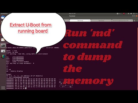 Dump or Extract U-Boot from the running board. #linux #uboot #embeddedsystems #arm #firmware