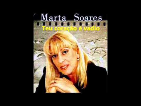 Marta Soares  - Teu coração é vadio (Fernando Lito)