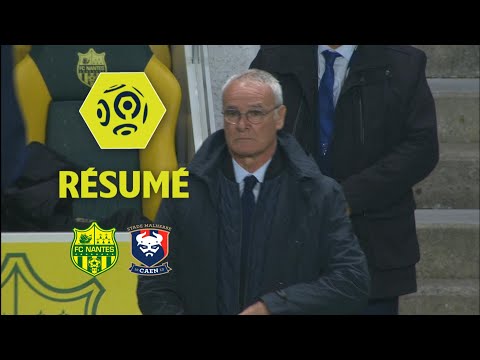 FC Nantes - SM Caen (1-0)  - Résumé - (FCN - SMC) / 2017-18