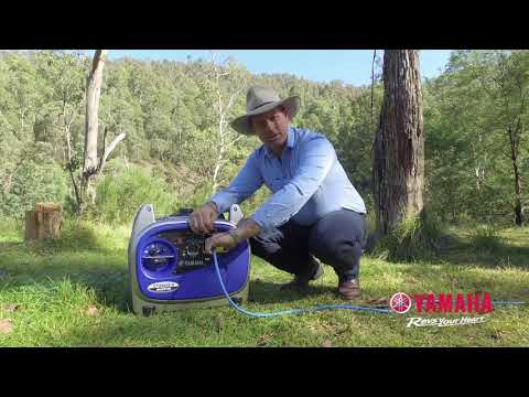 Using a Yamaha EF2400iS generator to power your air conditioner