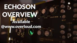Video thumbnail for Overloud ECHOSON - Pink Floyd Echorec drum delay by Overloud Audio Tools