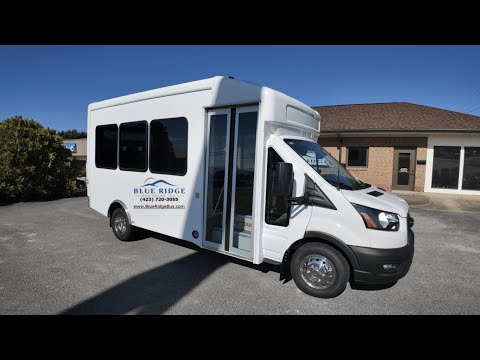 New High Level Enterprises Strykr 14-Passenger Shuttle Bus Ford Transit T350 | Blue Ridge Bus Sales