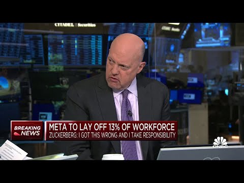 This is not the end of Meta's layoffs, says Jim Cramer