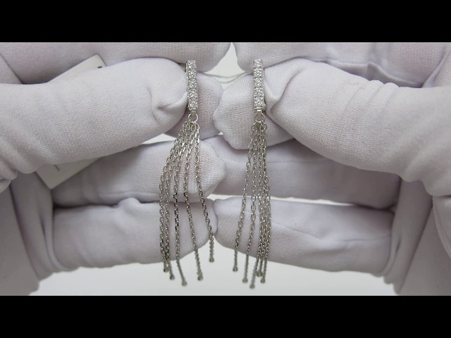 Срібні сережки 369кн Відео огляд