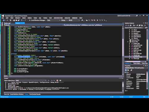C++ OpenGL 4.0 Tutorial 9 - Shader Class Part 2