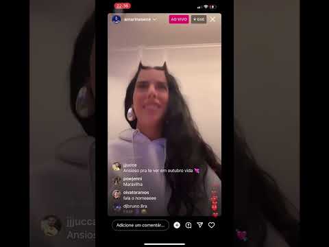 a marina sena contando o dia que foi no aniversário da anitta com ID jovem