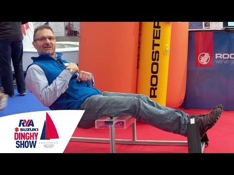 Top Hiking Tips with Steve Cockerill - Rooster Sailing - RYA Suzuki Dinghy Show 2017 - Sail Better