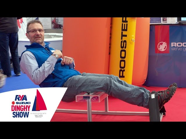 Top Hiking Tips with Steve Cockerill - Rooster Sailing - RYA Suzuki Dinghy Show 2017 - Sail Better