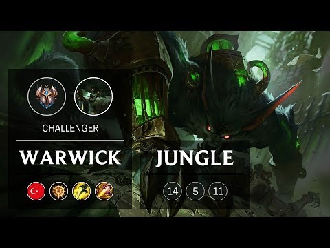 Warwick Jungle vs Shaco - TR Challenger Patch 9.1