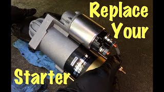 1991 - 2003 GM Truck & Van Vortec 5.7L Starter Motor Replacement (Chevy, GMC & Cadillac)