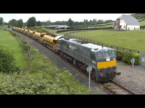 Top & Tailed HOBS Train on the Nenagh Branch, Co. Tipperary