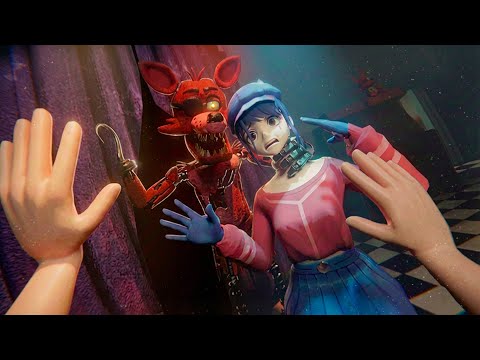 The FNAF animatronics kidnapped Mita in BoneLab VR.