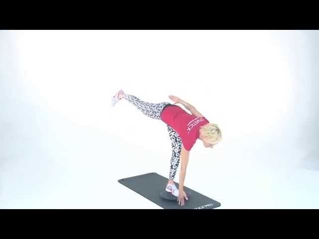 Video Teaser für Balance Board - Single Leg Deadlift