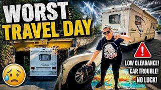 Everything Went Wrong...RV Travel Day Lows | The Downside Of Full-Time Travel Life