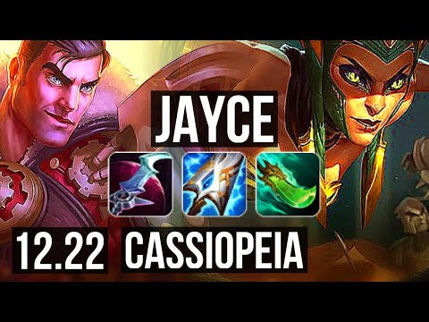 JAYCE vs CASSIO (MID) | 2.3M mastery, 1400+ games, Dominating | EUW Diamond | 12.22