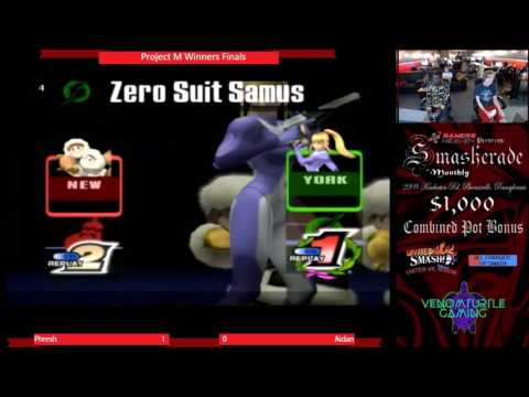 Smasherade 3 Project M Singles Winners Finals Phresh (Ice Climbers) Aidan (Zero Suit Samus)
