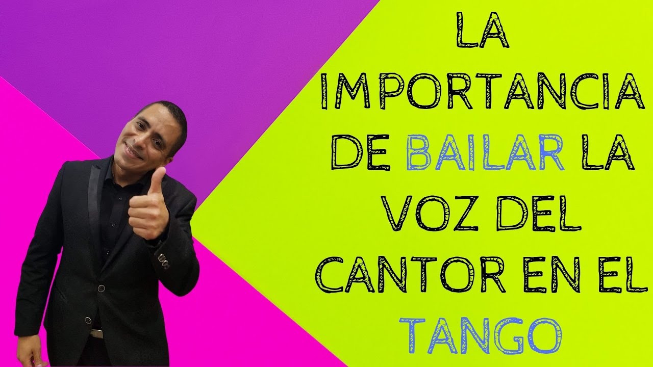 Importancia de la voz del cantor en el TANGO, por Carlos Estigarribia
