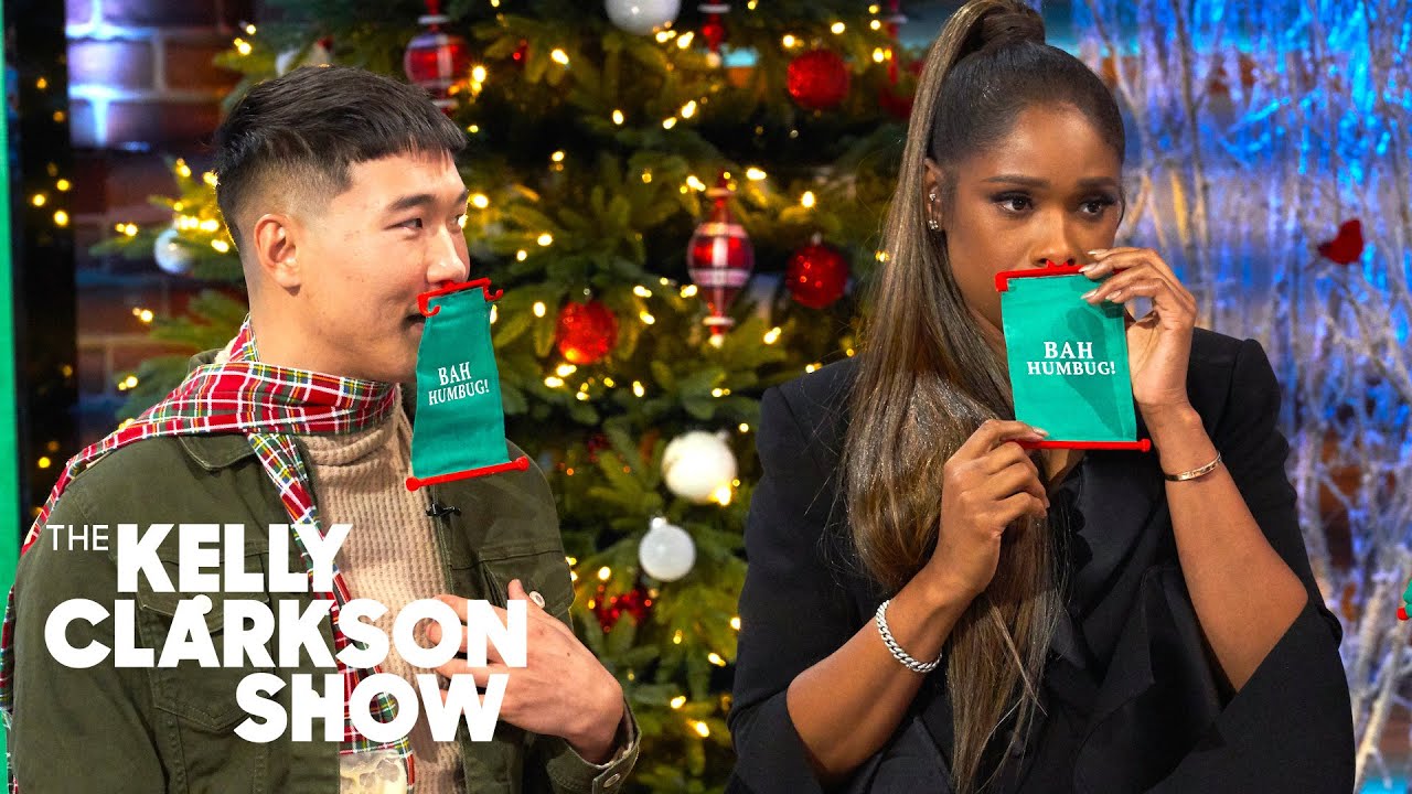 Jennifer Hudson, Joel Kim Booster And Kelly Test Ridiculous Holiday Inventions Like The ‘Mistle-No’