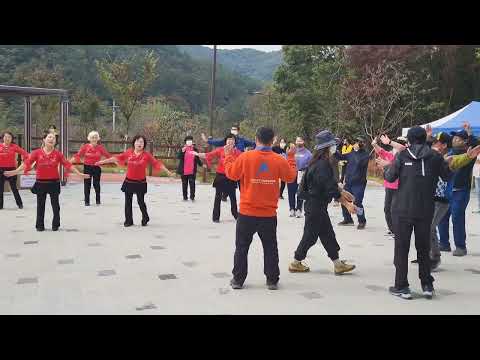 나주시중부노인복지관 라인댄스팀 공연