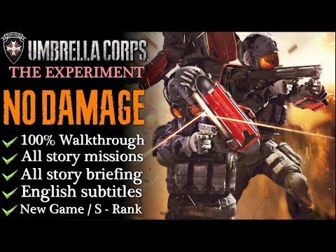 【Umbrella Corps】NO DAMAGE/All Missions - 100% Walkthrough