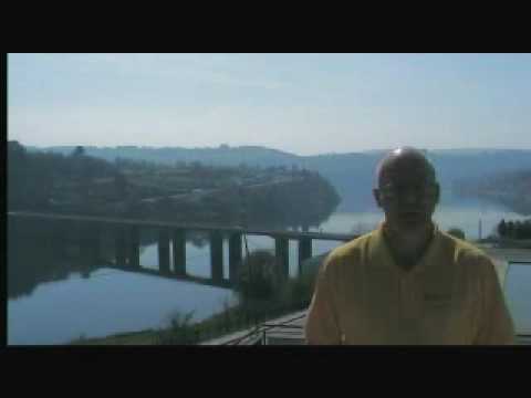 Jakobsweg live in Spanien - Portomarin - die versunkene Stadt