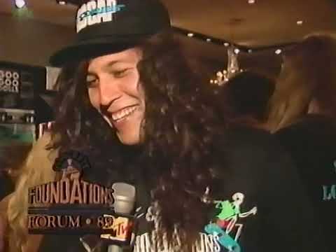 Chuck Billy (Testament) Interview Snippet from The Foundations Forum in 1989