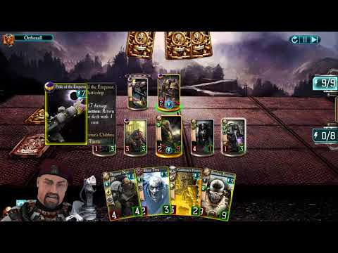 The Horus Heresy Legions Deckfacktory Atesh Tarsa is stopping the Aggro