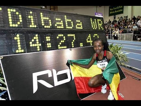 YOUNG TIRUNESH DIBABA EXPLOSIVE SPEED | 5000M INDOOR WR