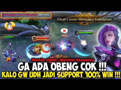 TOP 1 NATALIA GAMEPLAY EPISODE 61 - TOP 1 GLOBAL NATALIA BUILD - MOBILE LEGENDS