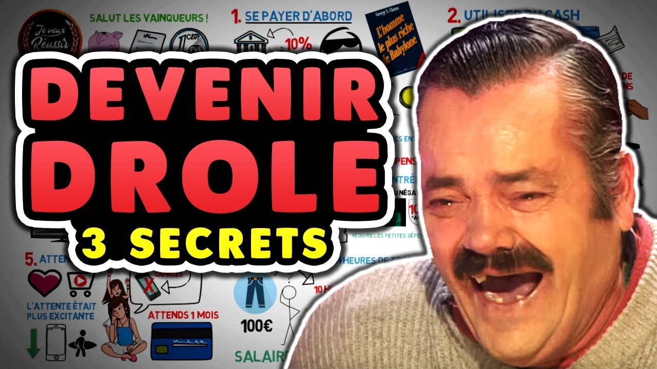 Comment Devenir Drôle ? - 3 Secrets pour avoir de l'Humour