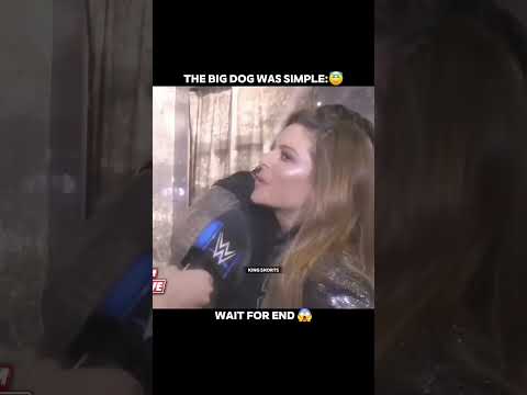 Roman Reigns don't interest in girl#edit #wwe #tribalchief #wrestling #wweraw #shorts