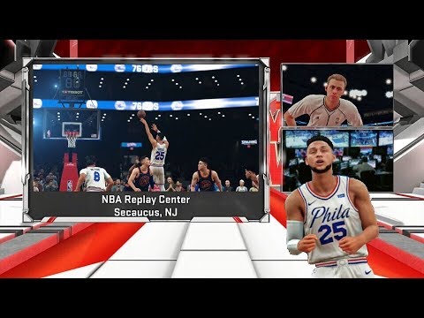 NBA 2K18 PS4 KNICKS MYGM - CLUTCH BEN SIMMONS VS FREDDIE STAPLES, BUZZER BEATER FINISH!!! (EP.41)