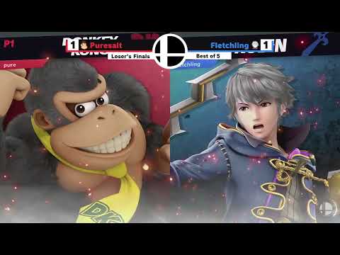 U Can't DI #3 Loser's Finals - Puresalt(Donkey Kong) vs. Fletchling(Robin)