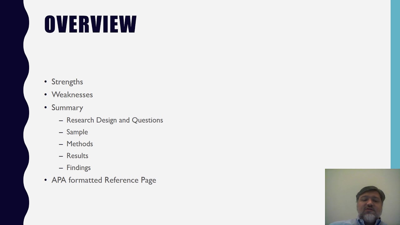 How to Complete Your Article Critique