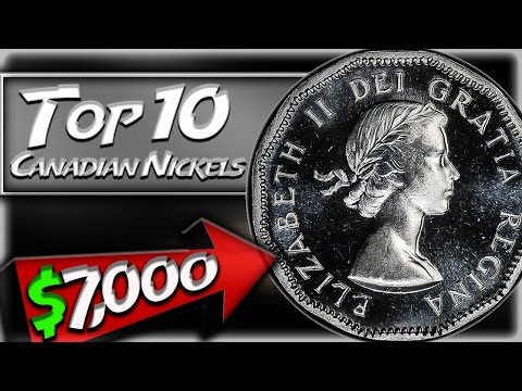 Top 10 Most Valuable Nickels - Rare Canadian Coins in Your Pocket Change