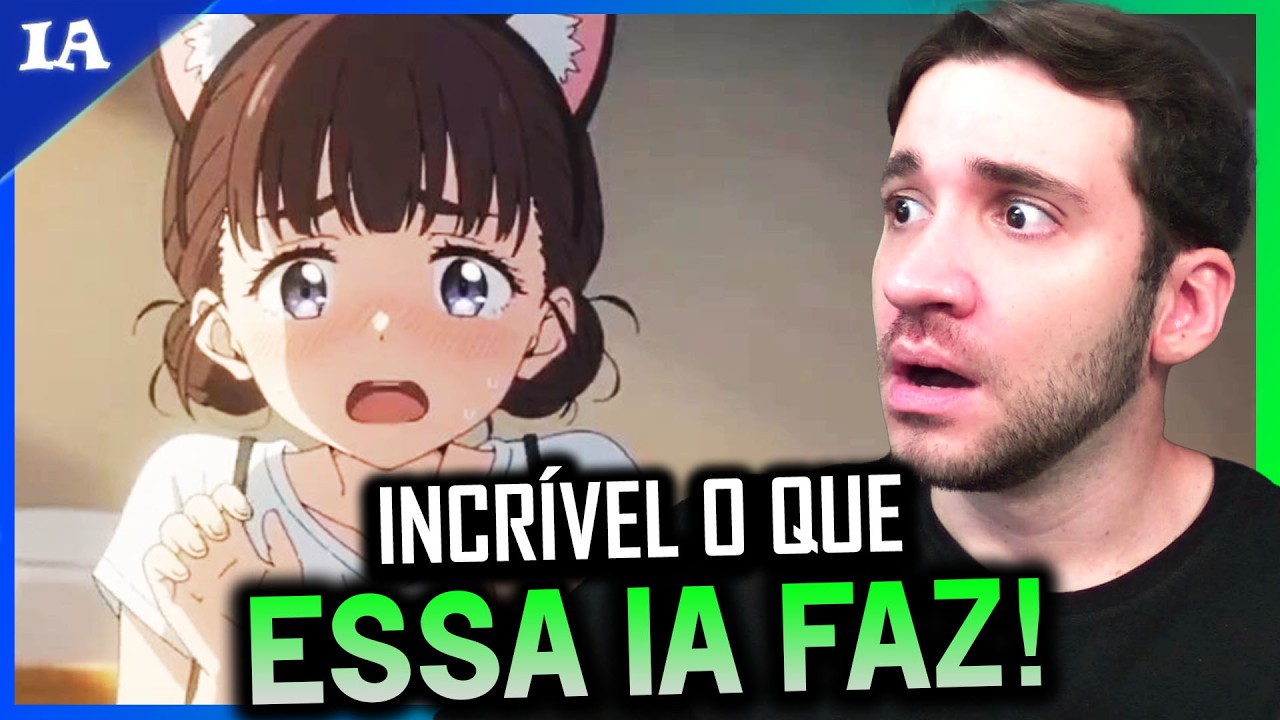 QUE EVOLUÇÃO ABSURDA DAS IAs de Anime!