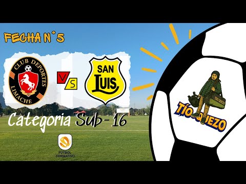 Deportes Limache (𝕍𝕊) San Luis de Quillota |𝐒𝐮𝐛 16| Fecha N°5 [Campeonato Nacional Formativo]