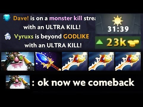 x3 Divine Rapier SNIPER Biggest COMEACK - 9000 MMR Matumbaman Dota 2