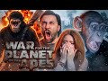 She Cried And LOST IT At The End War For The Planet Of The Apes FIRST TIME WATCHING